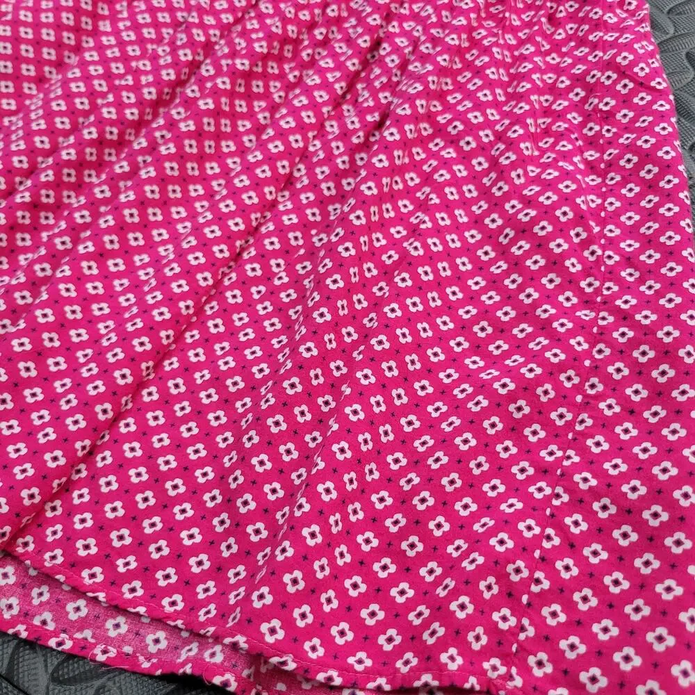 American Eagle Mini Skirt Medium Boho Flowy Summer Barbie Barbiecore Fairycore